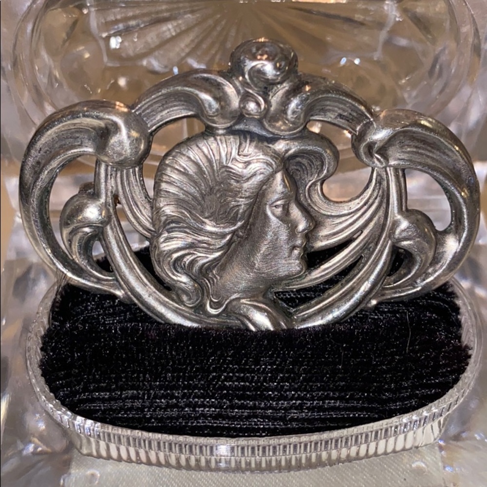 Genuine Sterling Art Nouveau Brooch- 🌺Host Pick🌺